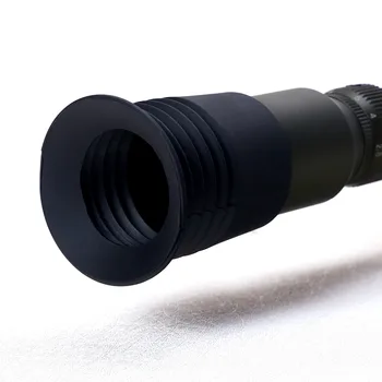 Taktiskā ohhunt Gumijas Mērogojamību Redzes 40mm Diametrs Šautene Jomu Recoil Acu Aizsargs Eyeshade Medību Piederumi darbības Joma