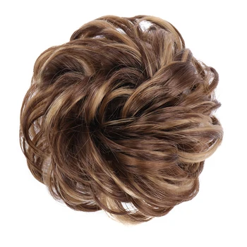 TALANG cirtaini hairpiece dabas šiks un moderns sintētisko matu pagarināšanu, sievietes, dāmas, jauns cirtaini chignon