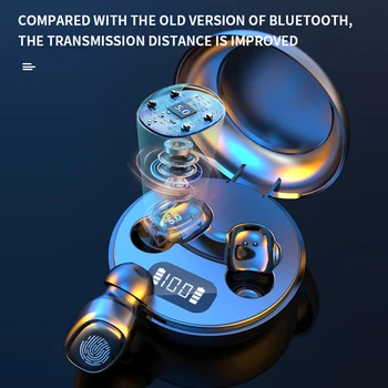 TAOCHIPLE A10 Bezvadu Austiņas Bluetooth 5.0 Mini TWS trokšņa samazināšanas earbuds sporta austiņas In-ear austiņas viedtālrunis