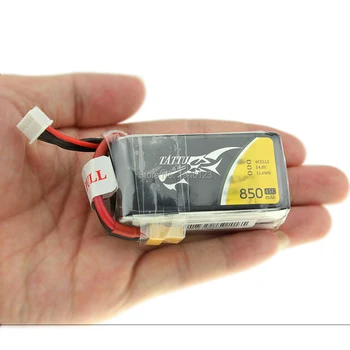 TATTU LiPo Baterijas 3S 4S 850mah 45C 11.1 V XT30 Plug Vardarbību Litija Li-Polymer Battey par FPV Sacīkšu Dūkoņa Quadcopter