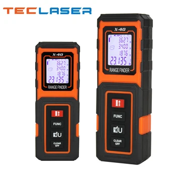 TECLASER Laser Rangefinder Lāzera Attāluma Mērītājs Lāzera Pasākums Lentes Digitālās Lentes Pasākums, Elektroniskā Rulete Lāzera Ierīce Valdnieks