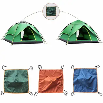 Telts piederumi 3-4 cilvēki automātiskā telts augšējo vāku top ūdensnecaurlaidīgs audums augšējo vāku sauļošanās āra produkti