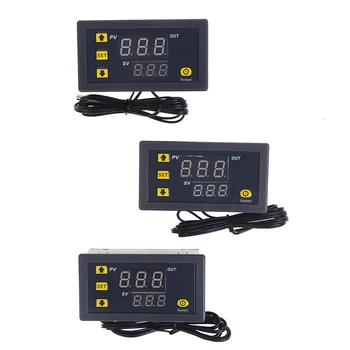 Temperatūras Kontrole LED Displejs Termostats Ar Siltumenerģijas/Dzesēšanas Kontroles Instruments