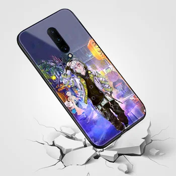 Tengen Uzui Kimetsu nav Yaiba Gludu, mīkstu silikona rūdīts stikls telefonu gadījumā vāka apvalku OnePlus 6 6T 7 Pro 7T