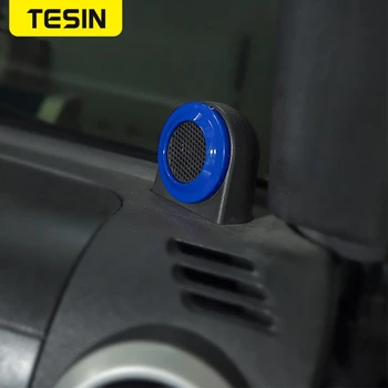 TESIN ABS Auto Ir viens Skaļrunis, Dekoratīvās nosedzošais ietvars, Uzlīmes, Piederumi Jeep Wrangler JK 2008-