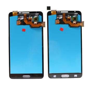 Testēti AMOLED Samsung Galaxy Note3 Neo Mini Lite N7505 LCD Touch Ekrānu Digitizer Montāžas Rāmja Nomaiņa