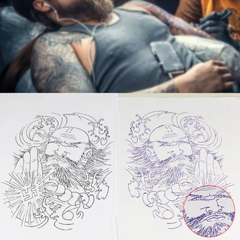 Tetovējums siltuma printeri A4 A5 body art tattoo kopētājs pārneses mašīnas printeri Portatīvie zīmēšanas siltuma trafaretu maker kopētājs
