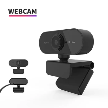 Teyeleec 1080P HD Webcam Mini Datoru Webcam ar Mikrofons, Grozāms Kameras Live Broadcast Video, Aicinot Konferences Darba