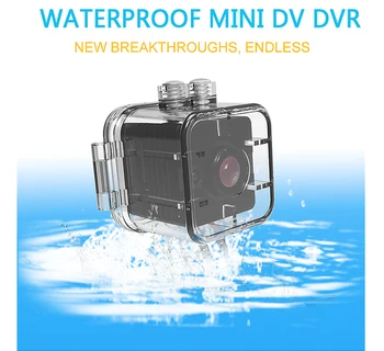 Teyeleec FULL HD 1080P Mini Kameras WIFI Kameru SQ13 SQ23 SQ11 SQ12 Nakts Redzamības Ūdensizturīgs Apvalks CMOS Videokamera, Diktofons