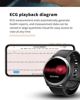 TEZER Z03 EKG PPG Smart Skatīties Ar asinsspiediens, Sirds ritma Monitors Passometer sports tracker relogio IOS Android tālrunis