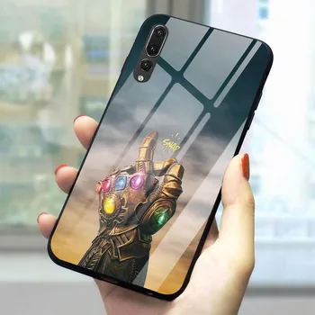 Thanos Infinity, Rūdīta Stikla Vāks P Smart 2018 Telefonu Gadījumā P30 Lite P20/P30 Pro Mate 20 Lite 7.A Pro Y6 Y9