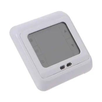 Thermoregulator Touch Screen Apkures Termostats, lai Siltas Grīdas,Elektriskā Apkures Sistēma ar Temperatūras Kontrolieris Ar Bērnu Bloķēšanas 83XA