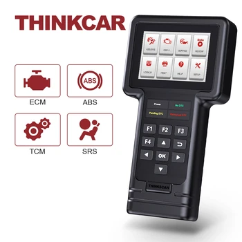 THINKCAR ThinkScan 650 OBD2 Skeneris Motors, ABS, SRS Pārvades Diagnostikas Rīks Bezmaksas Atjauninātos Datus, Izdrukāt OBD 2 Automašīnas Kodu Lasītājs