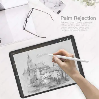 Tilt Spiediena Irbuli Apple iPad Zīmuli iPad 4 Gaisa 10.9 Pro 11 12.9 2019 2020 10.2 7 8 Paaudzes Palm Rejection