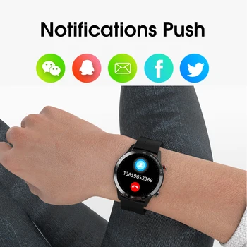 Timewolf Smart Skatīties Vīrieši Android 2020. gadam IP68 Smartwatch 2020. Gadam Relogio Inteligente Smart Skatīties Iphone IOS Android Tālrunis Huawei