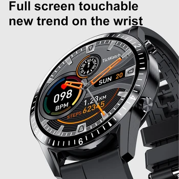Timewolf Smart Skatīties Vīrieši Android 2020. gadam IP68 Ūdensnecaurlaidīga Smartwatch Vīriešiem EKG Reloj Inteligente Smart Skatīties uz Android Tālruni Iphone