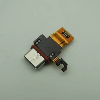 Tipa-C USB Uzlādes Lādētāja Ports Dock Connector Flex Cable Sony Xperia XZ1 Kompakts XZ1C Mini G8441