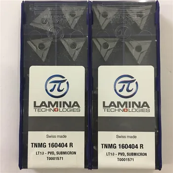 TNMG160404R LT10 Oriģināls LAMINA karbīda ielikt ar labāko kvalitāti 10pcs/daudz bezmaksas piegāde