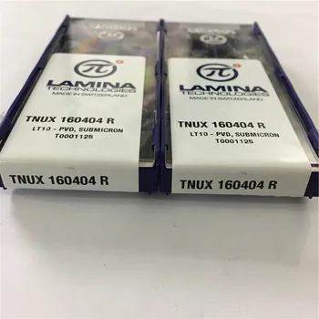 TNUX160404R-NN LT10 Oriģināls LAMINA karbīda ielikt ar labāko kvalitāti 10pcs/daudz bezmaksas piegāde