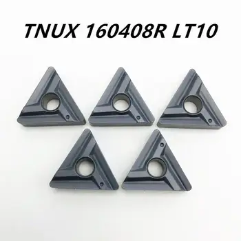 TNUX160408R TNUX160408L TNUX160404R TNUX160404L NN LT10 LAMINA CNC karbīda ielikt virpas instrumentu TNUX 160408 LT10 griešanas ievietot
