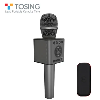 TOSING Q12 Jēdziens Karaoke Bluetooth Bezvadu Mikrofons Ar FM Auto KTV Koris Režīmā Savienošana USB Trokšņa Samazināšanas Pavadījums
