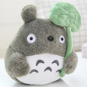 Totoro 22 cm Japāņu Karikatūra Jauki Stila Plīša rotaļlieta Totoro mīkstās Rotaļlietas Bērnu Gudrs Filmu Lelle Bērnu Dzimšanas dienas Dāvanu Kawaii