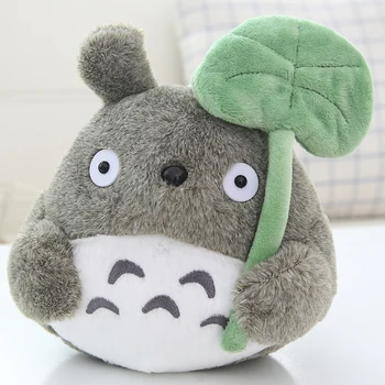 Totoro 22 cm Japāņu Karikatūra Jauki Stila Plīša rotaļlieta Totoro mīkstās Rotaļlietas Bērnu Gudrs Filmu Lelle Bērnu Dzimšanas dienas Dāvanu Kawaii