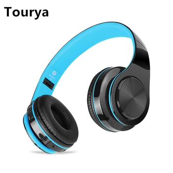 Tourya B3 Bluetooth Austiņas Bezvadu Stereo Austiņas Austiņas Headfone Ar Mic Atbalsta TF Kartes, FM Radio, Mobilo tālruni, DATORU