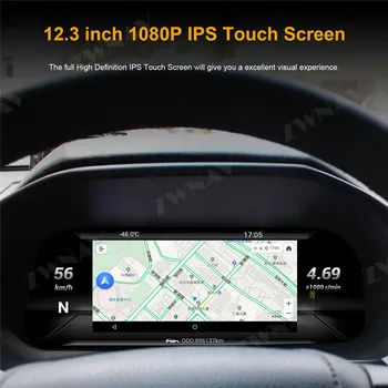 TOYOTA LAND CRUISER Prado 150 2010-2020 Android 9.0 Auto Skaitītāja ekrāna Paneļa ekrānu, Auto GPS Navigācijas Multimediju atskaņotājs