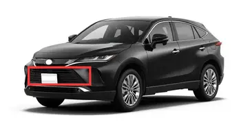 Toyota Lija Venza 2020 2021 Auto Stils Chrome Priekšā, Centrs Grila Režģa Vāku Apdares Sacīkšu Restes Apdare, Rāmis