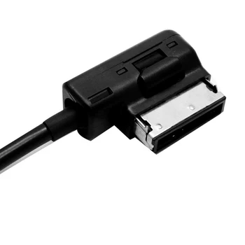 Transportlīdzekļa AMI Interfeiss BT Mūzikas AUX Audio Kabeļa Adapteris Audio Adaptera kabeli Ar USB Kabeli Audi Saderīgs Ar 2G, 3G Sistēma