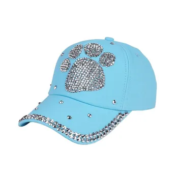 Trendzone 50 Jauno Modes Beisbola Cepure Rhinestone Ķepu Formas Zēns Meitenes Snapback Cepure Bezmaksas Piegāde