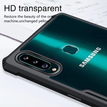 Triecienizturīgs Gadījumos, Samsung Galaxy A10s a20s M10 m20 Gadījumā, Caurspīdīgs Aizsardzības Apvalks Mīksts Aizmugurējo Vāciņu Samsung A21 a10s