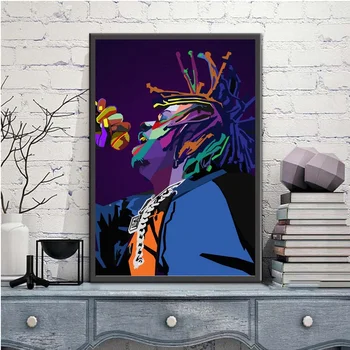 Trippie Redds Pop Art Hiphop Reperis Mūzikas Dziedātājs Plakātu Drukas Sienas Mākslas Audekls Gleznošanai Mājas Dekoru Audekls Drukāt (Bez rāmja)