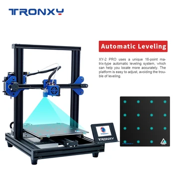 TRONXY Modernizētas 3D Printera Komplekts XY-2 PRO Drukas 255X255X260mm Ātra Montāža Auto Līmenis Turpināt Drukāt Jaudas Kvēldiega Sensors