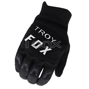 Troy Fox Motokrosa Cimdi Pilnu Pirkstu LTV MTB BMX Dirt Bike Motociklu Sacīkšu Cimdus, Izjādes Riteņbraukšana Āra Sporta