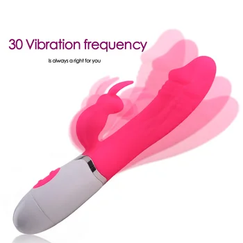 Trusis Dildo Sieviešu Vibratori Maksts Massager G Spot Vibrators Klitora Stimulācija Masturbator Erotiska Seksa Rotaļlietas Sievietēm
