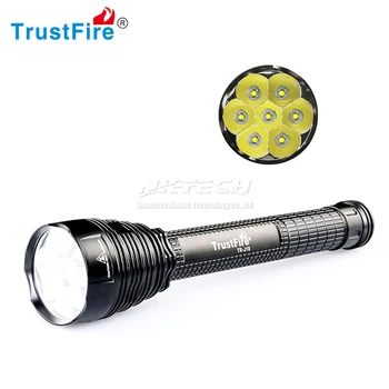 TrustFire TR-J18 LED Lukturi 8500Lumen 5 Režīmu 7x XML-T6 LED Lukturītis liela Jauda, Super Spilgti Zvejas Velosipēdu Tūrisma Pārgājieni