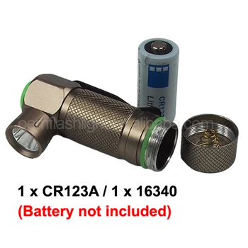 TrustFire Z1 Cree XP-E Q5 280 Lm 3-Režīmu LED Lukturīti (1 x CR123A / 1 x 16340)