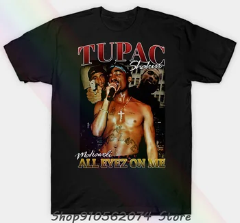 Tupac 2Pac Unisex T-krekls All Eyez On Me 2 Pac Ekskluzīvu Apģērbu