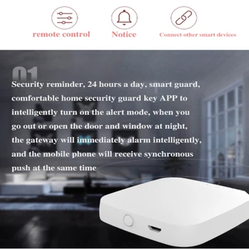 TUYA Bluetooth Vārti Smart wifi Vārti Smart Home Bluetooth Hub Acs Darbu ar Alexa, Google Home Smart Dzīves APP
