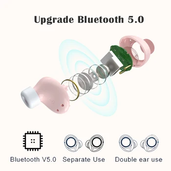 TW70 Bluetooth 5.0 Bezvadu Austiņas HIFI Skaņas Soundpeats Ūdensizturīgs Sporta Earbuds, Brīvroku Stereo Mini Spēļu pie Auss liekamā daļa