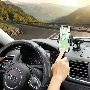 TWISTER.CK Vējstikla Smaguma Sūcējs Auto Telefona Turētājs priekš iPhone X Turētāju Automašīnas Mobilā Atbalsta Viedtālrunis Stāvēt