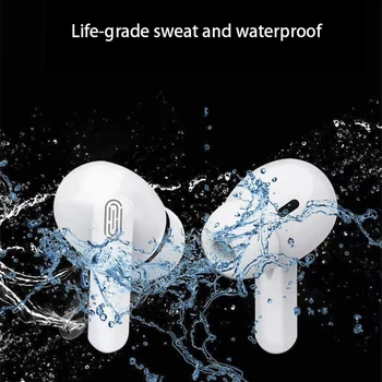 TWS Bluetooth 5.0 Austiņas Touch Kontroles Austiņas ar Uzlādes Box Bezvadu Austiņas HIFI Sporta Ūdensizturīgs in-ear austiņas