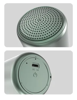 TWS Metāla Super Mini Bezvadu Bluetooth Skaļruni, Mazo Portatīvo Kabatas Izmēra Ar Selfie Tālvadības pults, Mikrofons Siksniņa