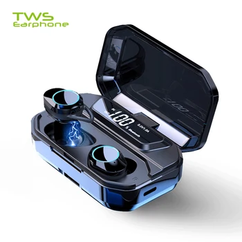 TWSearphone G03 6000 mAh LED Dispaly 5.0 Austiņas IPX7 Ūdensizturīgs HD Austiņas Stereo Austiņas Ar Mikrofonu Handfree Earbuds