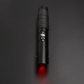 TXQSABER TS001 RGB Lightsaber Metāla intensīvai Divkauju 12 Krāsu, Mainītu Skaļuma Regulēšanas Spēkā 6 Skaņas Fontus FOC Blaster