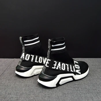 TYDZSMT Sarkans Sieviešu Sneaker Ikdienas Apavi Augsta Priekša Modes Dāmas Sneaker 2020. Gadam Zeķes, Dzīvokļus Sieviešu Vulkanizētas Kurpes zapatos mujer