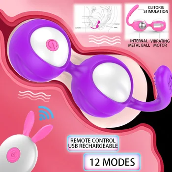 Tālvadības pults Kegel Simulators Ben 10 Wa Vaginālo Bumbiņu Olu Vibrators Intīmo Produktu Seksa Rotaļlietas, lai Sieviete Pieaugušajiem Sievietes Maksts