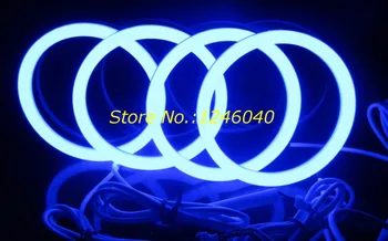 Tālvadības pults Kokvilnas RGB Angel acis halo gredzenu komplekts priekš BMW E30 E32 E34 16colors iespēju 4sets zibspuldzes režīmi 8steps adjust brightnes